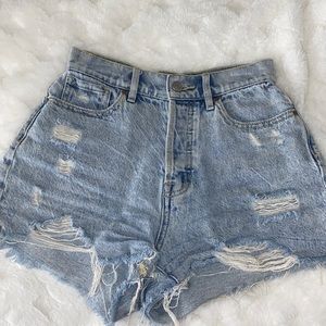 Pacsun high rise icon shorts